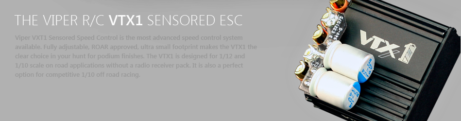 Viper R/C’s new Copperhead Brushless System, the best performance, the best value, the best service. 